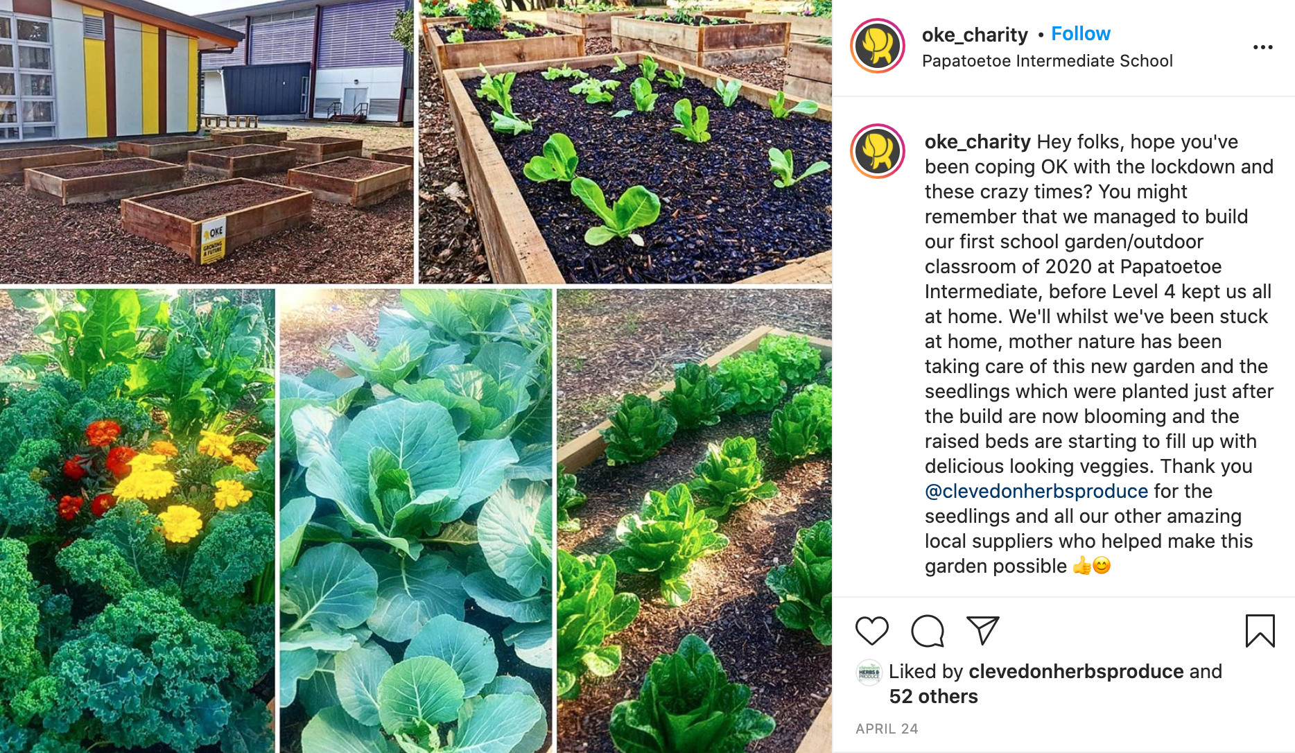 clevedon herbs and produce